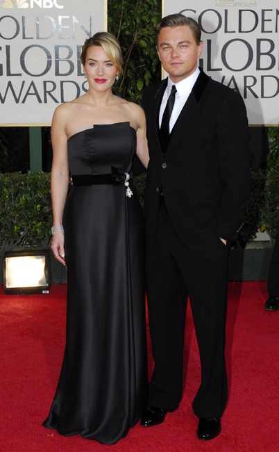 Kate Winslet, Leonardo Dicaprio, 2009 Golden Globes